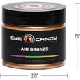 thumbnail image 1 of Eye Candy Mica Powder Pigment "Aki Bronze" (50g) Multipurpose DIY Arts and Crafts Additive | Woodworking, Epoxy, Resin, Natural Bath Bombs, Paint, Soap, Nail Polish, Lip Balm (Aki Bronze, 50G), 1 of 2