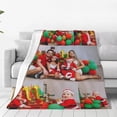 thumbnail image 3 of AISENIN Custom Blanket with Photo Personalized Memorial Gifts Customized Christmas Blankets Made in US Unique Throws for Dad Mom Birthday Boyfriend Halloween, 3 of 5