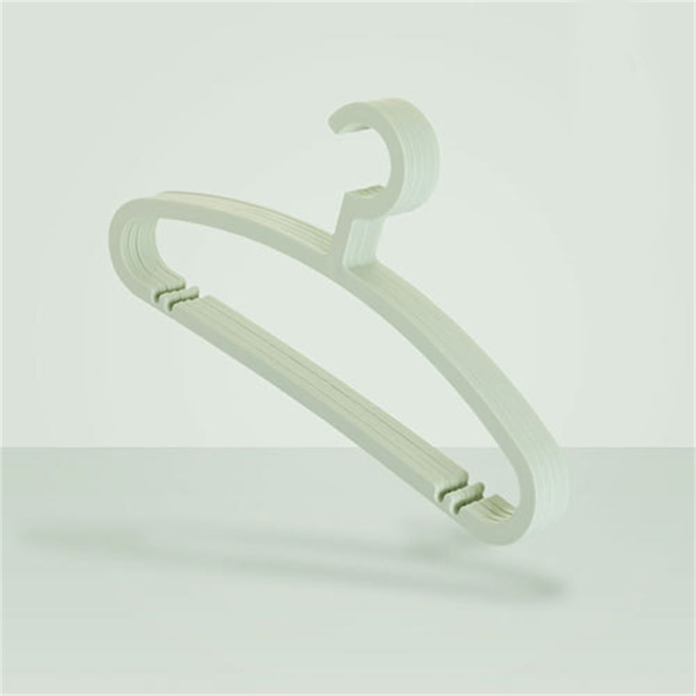 Plastic Seamless Coat Hanger AntiSkid Drying Hanger Adult Clothes Drying Rack