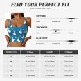 thumbnail image 4 of Rateoe Cartoon Goose Print Womens' Sports Bras Scoop Neck Sports Vest- Padded U Back Seamless High Impact Support, 4 of 7