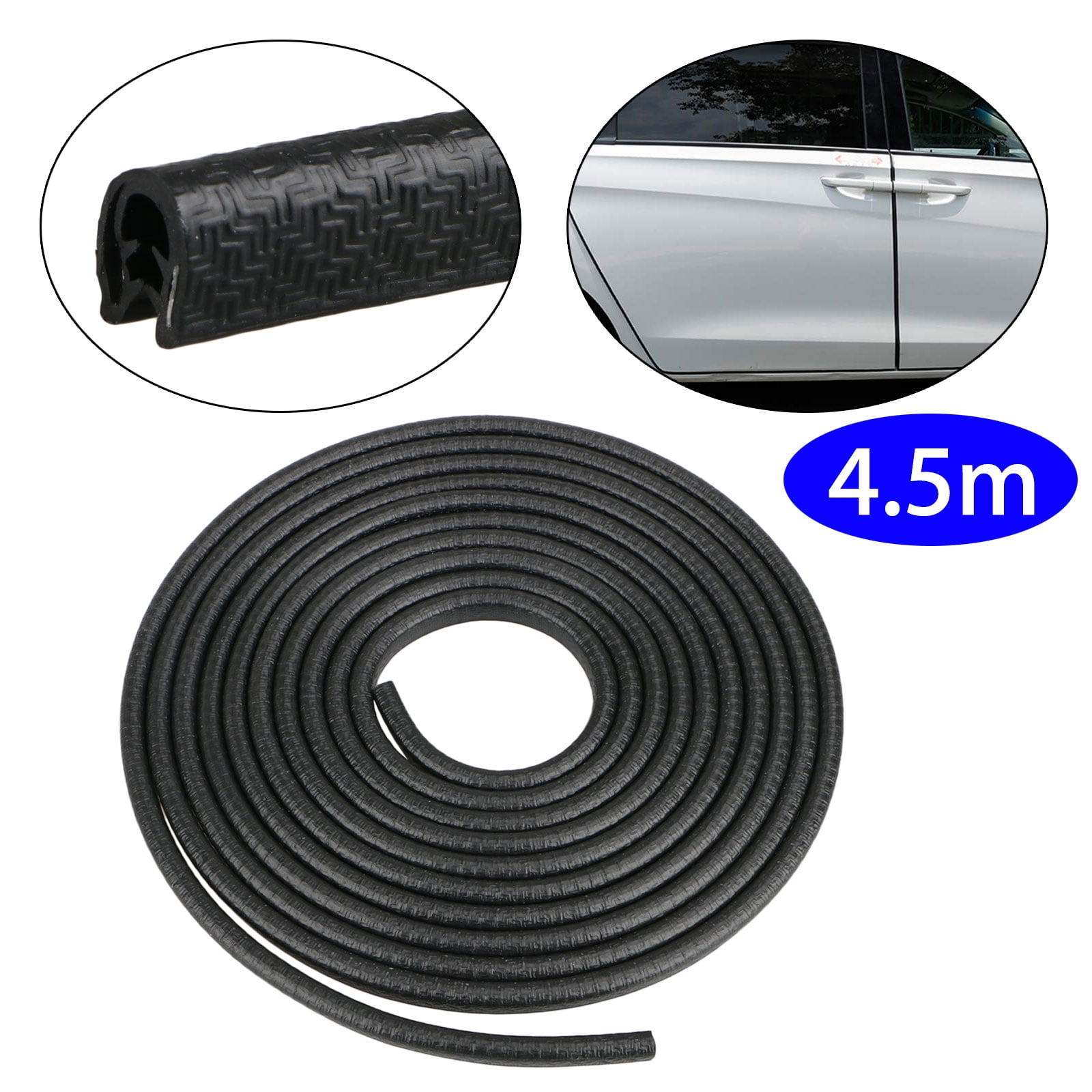 Car & Truck Exterior Mouldings & Trim Rubber Seal Strip Molding Edge
