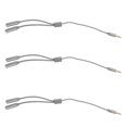 thumbnail image 1 of unbranded 3Ud Cable Extensión Divisor 3.5mm Para Conexión Simultánea A Dos Dispositivos Con Audio, 1 of 8