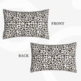 thumbnail image 2 of Honeii Heart Leopard Decorative Throw Pillow Case - Elevate Your Couch, Sofa, or Bed with Stylish Home Decor, Perfect Gift Idea-20"x30", 2 of 6