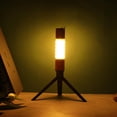 thumbnail image 3 of Linterna Trípode Camping LED Telescópica con Tuercas Antorcha Recargable (C) JShteea  El nuevo, 3 of 8