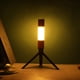thumbnail image 4 of Linterna telescópica LED para acampar con antorcha recargable con tuercas de trípode (C), 4 of 9