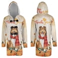 thumbnail image 3 of Happy Thanksgiving Shetland Sheepdog with Turkey Pumpkins Autumn Vibes All Over Print 3D Hooded Duffle Toggle Coat Sheltie Dog Lover Gifts - 12018, 3 of 6