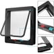 thumbnail image 4 of Puerta magnética para gatos de 4 vías, puerta para mascotas para gatos y perros pequeños, puerta para gatos con túnel (XL 27,7*25*5,5 cm, negra), 4 of 5