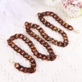 thumbnail image 4 of Handbag Chain Strap Acrylic Chain Strap Replacement Handle For Shoulder Bag Handbag Coffee Bean, 4 of 4