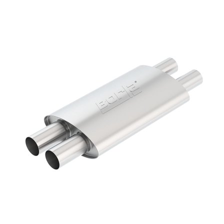 MUST GT 15-16 5.0L TOURINGMUFFLER 2.25in.; 2.5in. (USE WITH 140590 OR 140591 TO Fits select: 2015-2017 FORD MUSTANG