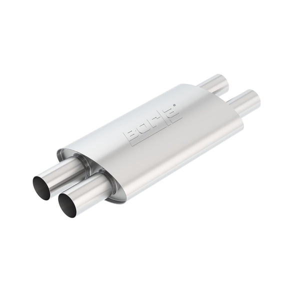 MUST GT 15-16 5.0L TOURINGMUFFLER 2.25in.; 2.5in. (USE WITH 140590 OR 140591 TO Fits select: 2015-2017 FORD MUSTANG