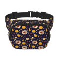 thumbnail image 1 of Balery Turkey And Autumn Mochila Cinturón para Mujeres y Hombres, Bolsa de Cintura Impermeable de Doble Capa con Correa, 1 of 9
