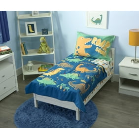 Disney 4 Piece Good Dino Toddler Bedding Set Walmart Com Walmart Com