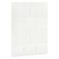 thumbnail image 2 of vidaXL Paravent 3 Panneaux Blanc 120x180 cm Acier, 2 of 4