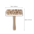 thumbnail image 4 of Wooden Engraved Rolling Christmas Engraving Baking Embossed Rolling Pin Handheld Printing Roller Professional Roller Mold for Home Store Restaurant Christmas Gift Style, 4 of 9