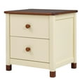 thumbnail image 5 of Harper & Bright Designs Wooden 2 Drawers Nightstand, Kids Nightstand End Table Sofa Table for Boys Girls Kids Room Bedroom, Cream, 5 of 10