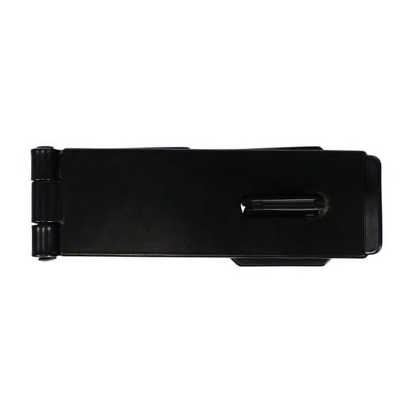 Timco - Safety Pattern Hasp & Staple - Black (Size 6" - 1 Each)