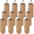 thumbnail image 1 of Paquete de 12 bolsas de vino, bolsas para botellas, bolsas de regalo Premium para vino, bolsas de lujo para botellas con asas de cuerda fuertes, 1 of 5