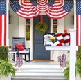 thumbnail image 2 of American Flag Mailbox Covers Magnetic Memorial Day Outdoor Decorations American Eagle Welcome Mailbox Wraps 4th of July Post Letter Box Cover Garden Decor Standard Size 18" X 21", 2 of 6