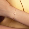 thumbnail image 5 of Gelin CZ Heart Charm Bracelet in 14K Solid Gold for Women, 5 of 6