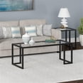 thumbnail image 2 of Maklaine Contemporary 45'' Coffee Table in Blackened Bronze, 2 of 8
