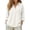White#linen women shirts, variant on yardsong Women's Linen Shirt Gauze Long Sleeve Collared V Neck Blouse Summer Vacation Boho Seniors Tunic Tops with Pocket Navy,S