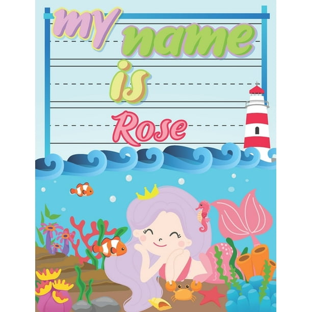 My Name is Rose Personalized Primary Tracing Book / Learning How to Write Their Name