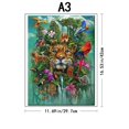 thumbnail image 1 of Rompecabezas de madera para niños y adultos, caja de regalo de Tigre, dios del sol, forma única, el mejor regalo, 1 of 4