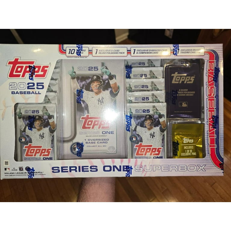 Collectible 2025 Topps Series 1 Baseball Trading Cards Super