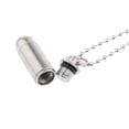 thumbnail image 4 of Collar con Colgante de Titanio Zulema para Pastillero con Cadena de Acero Inoxidable, 4 of 8