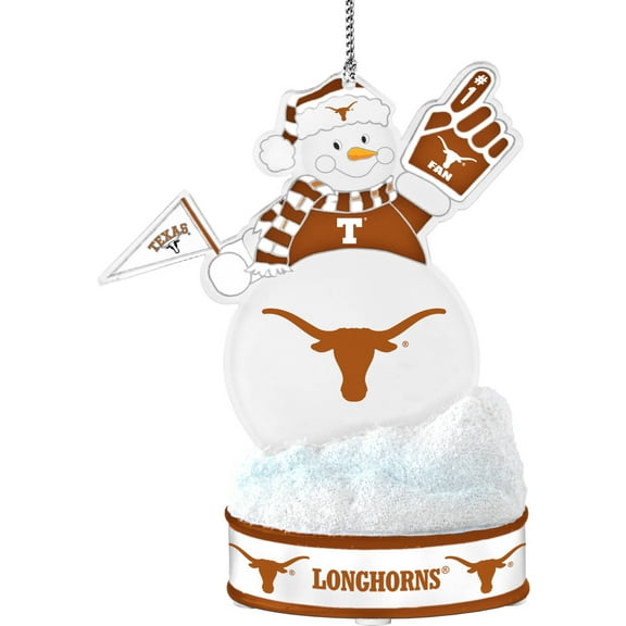 Topperscot by Boelter Brands NCAA LED Snowman Ornament, University of Texas Longhorns