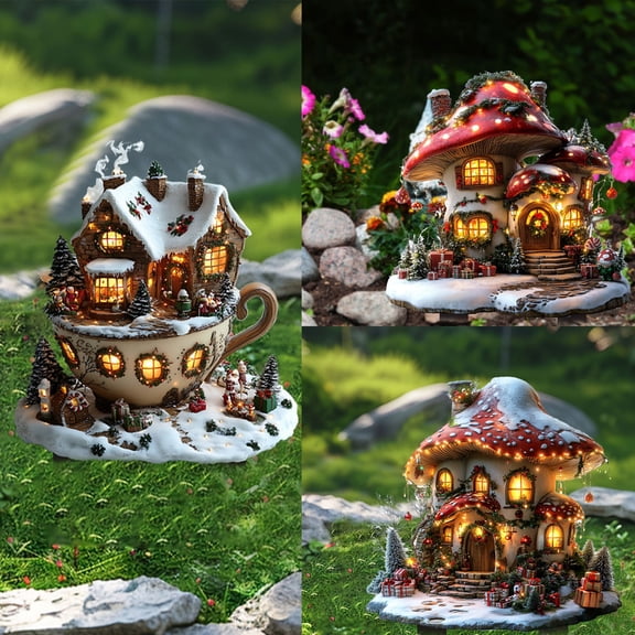 Nsxcdh Flower Pot Standing Card Garden Wooden Stake 7.1x2.8x0.7in Easy Install Artistic Courtyard Decorative Ground Plug Outdoor Home Decor Party Cute Decoration Favors for Kids