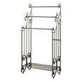 thumbnail image 3 of Bristol 3 Tier Freestanding Bathroom Towel Rack Organizer with Storage Shelf, 3 of 4