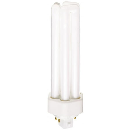 Satco Lighting S8356 Single 42 Watt T4 Shaped GX24q-4 Base Compact Fluorescent (Best Fluorescent Light Bulbs For Office)