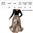 thumbnail image 2 of Vestidos de fiesta informales acampanados florales vintage para mujer Zhivalor BST3001973-3, 2 of 5