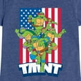 thumbnail image 3 of Teenage Mutant Ninja Turtles - USA Turtles - Toddler & Youth Girls Short Sleeve Tee, 3 of 5