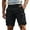 Black - 2, variant on Mens Casual Cargo Shorts with Pockets Travel Work Short Pants Lightweight Stretch Shorts for Outdoor, Hiking, and Daily Wear
