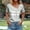 Gray, variant on ATENAR Womens Shirts Loose Summer Tops for Women Short Sleeve Tee Navy L