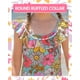 thumbnail image 3 of Traje de baño de una pieza para niñas Angel Season Ruffle Sunflower 4-5Y, 3 of 6
