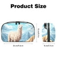 thumbnail image 5 of Alpaca Digital Bag with Oxford Cloth Material, Waterproof Travel Case for Cell Phone Charger Cord and Electronics, Charger Pouch and Cord Travel Organizer, 5.9x9.44x3.14 Inches, 5 of 6