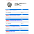 thumbnail image 2 of Alternator - Compatible with 2014 - 2018 Mazda 3 2015 2016 2017, 2 of 2