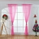 thumbnail image 3 of 1PCS Christmas Snowflake Curtain Window Voile Drape Valance, 3 of 7