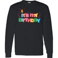 thumbnail image 3 of Inktastic It's My Birthday Letters Long Sleeve T-Shirt, 3 of 5
