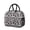 Black-2, variant on Insulated Lunch Bag for Women, Floral Print Oxford Fabric Lunch Box, Leakproof Thermal Cooler Tote for Work, School & Picnic, Leopard Animal Print