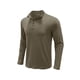 thumbnail image 2 of Sunloudy Camiseta de manga larga para hombre, cuello alto, color sólido, jersey con escote de cremallera suave, tops informales ajustados para hombre Sunloudy S M L XL XXL, 2 of 7
