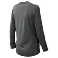 thumbnail image 2 of New Balance Womens Long Sleeve Tech T-Shirt Dark Grey S, 2 of 2