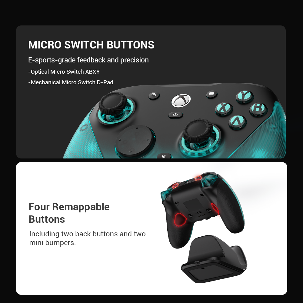 GAMESIR G7 PRO Edición Aimlabs Xbox Cableado, PC y Móvil Inalámbrico 5