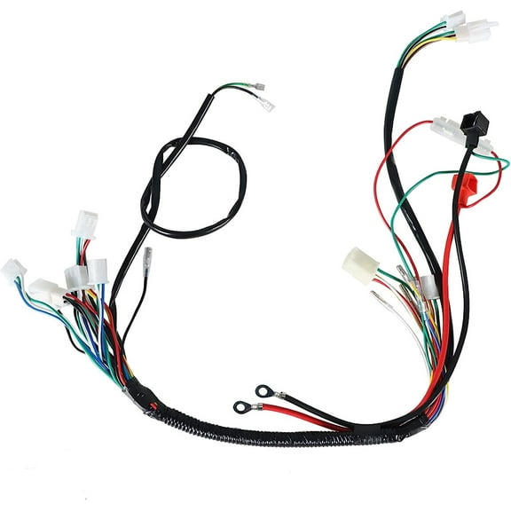 ALL-CARB Electric Wiring Harness For ATV UTV GoKart Taotao 50 70 90 110 125CC