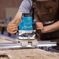 thumbnail image 4 of SpeTool CNC Spoilboard Surfacing Router Bit 1/2" Shank 2-1/2" Cutting Diameter,4 Wing Carbide Insert Slab Flatting Router Planer Bit Wood Planing Bit, 4 of 9