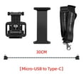 thumbnail image 4 of segolike Nylon Braided Data Cable for DJI Mavic 2 Remote Control Phone Tablet Easy Store to TYPE-C and bracket, 4 of 9