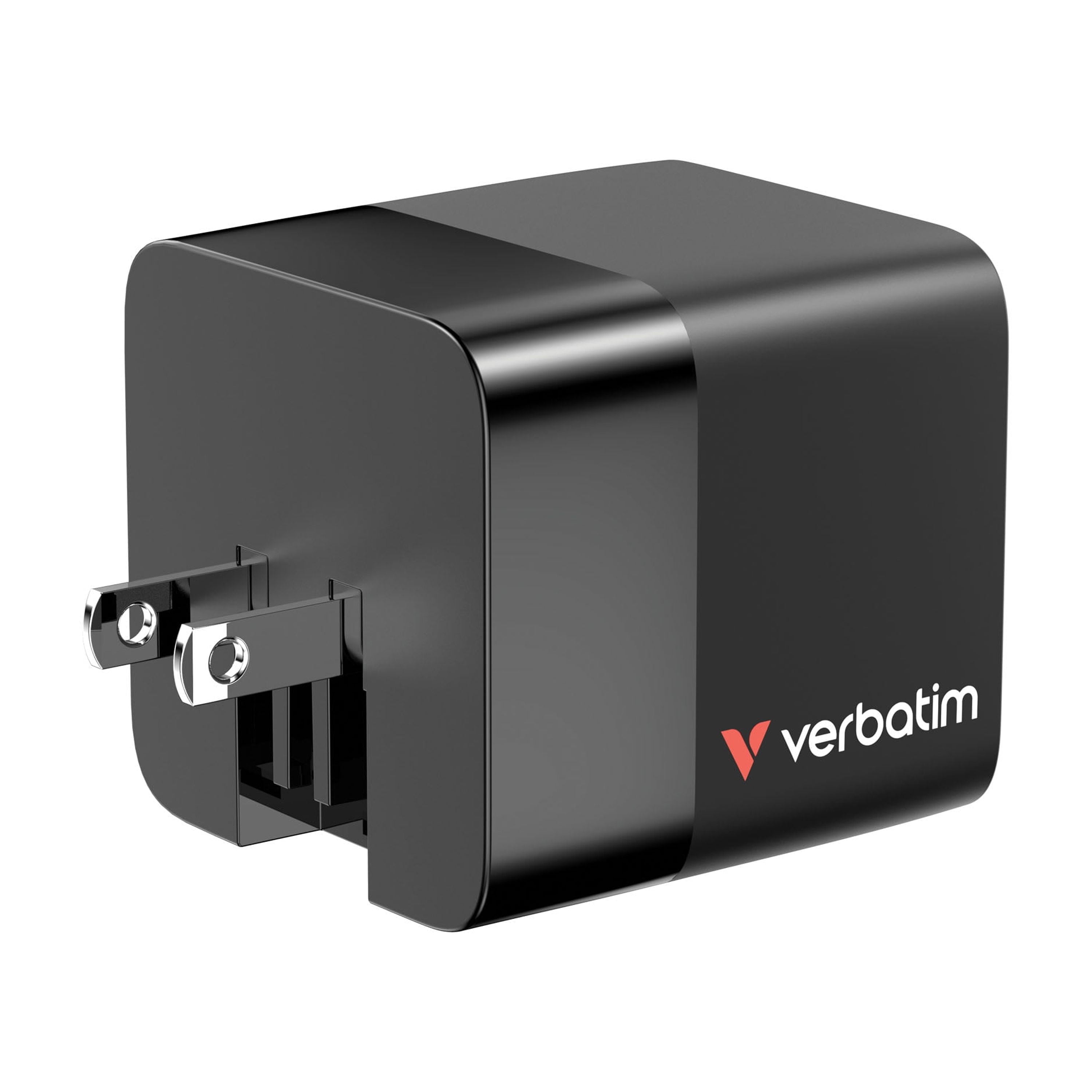 Verbatim GaN Charger 65W Retractable Cable